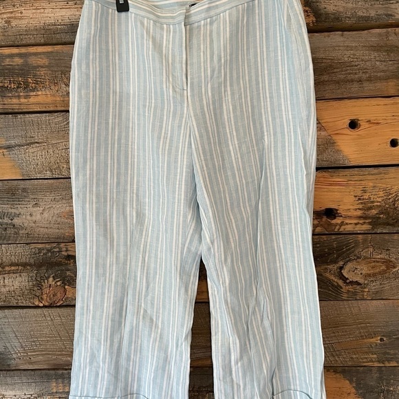 Tommy Hilfiger Linen Stripe Pants - Picture 7 of 7